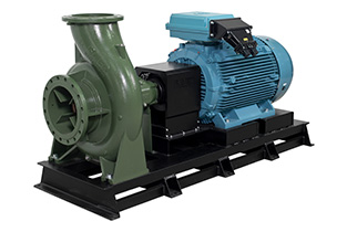 Консольные насосы с фланцевыми раструбами