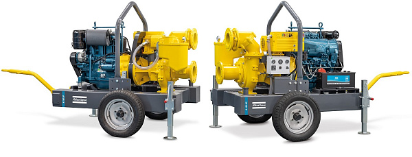 Мотопомпа Atlas Copco серии R 150 DP Trailer